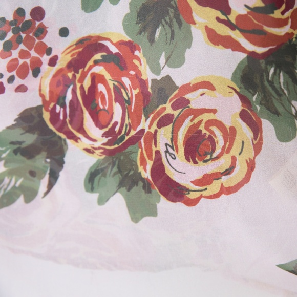 Anthropology HD In Paris Rosarium floral blouse - Picture 5 of 12